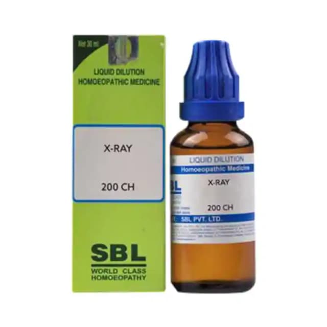 SBL X Ray Dilution 200 CH (1 Bottle of 30 ml Dilution)