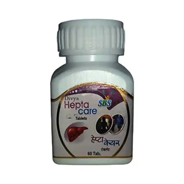 SBS Divya Hepta Care (1 Bottle of 60 tablets)