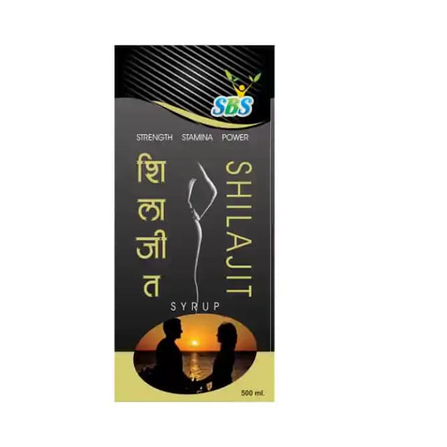SBS Shilajit Syrup (1 Bottle of 500 ml Syrup)
