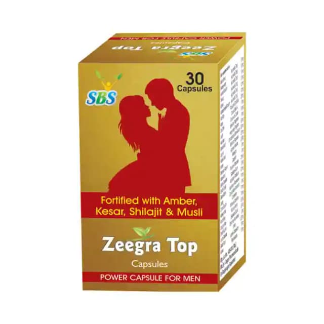 SBS Zeegra Top (1 Box Of 30 capsules)
