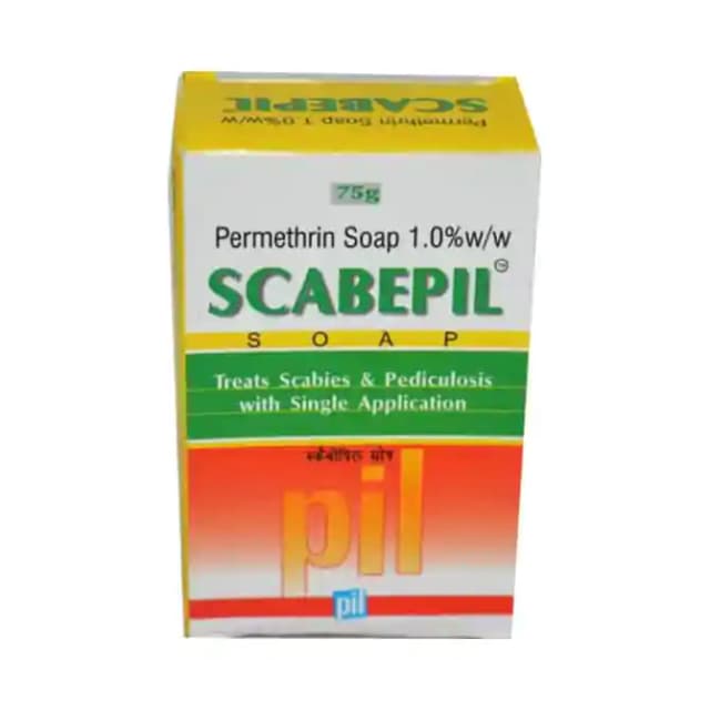Scabepil Soap (75 gm in 1 packet)