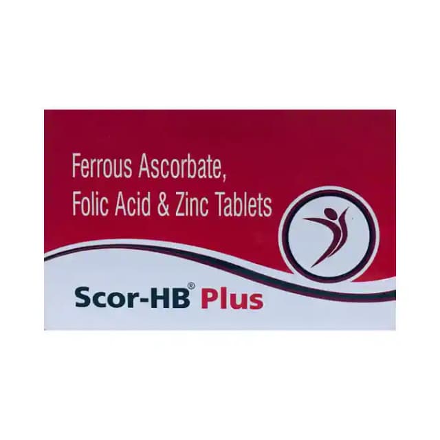 Scor HB Plus (1 Strip Of 10 tablets)