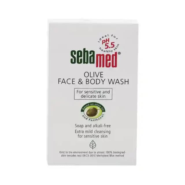 Sebamed Olive Face & Body Wash (1 Bottle of 200 ml Body Wash)