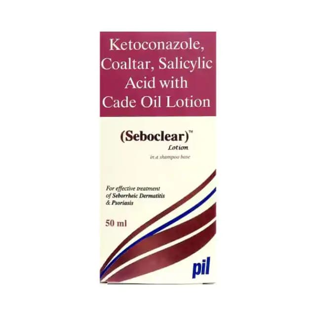 Seboclear Lotion (1 Bottle of 50 ml Lotion)