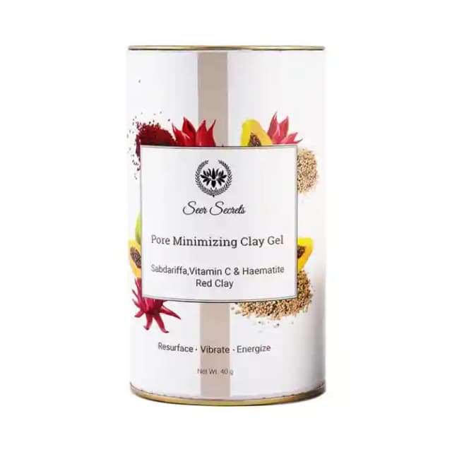 Seer Secrets Pore Minimizing Clay Gel (1 Jar Of 40 gm Gel)