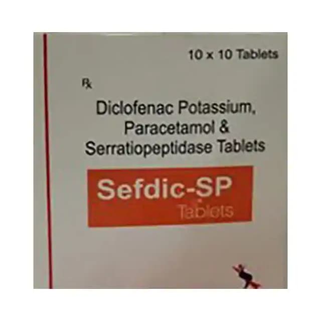 Sefdic SP (10 tablets in 1 strip)