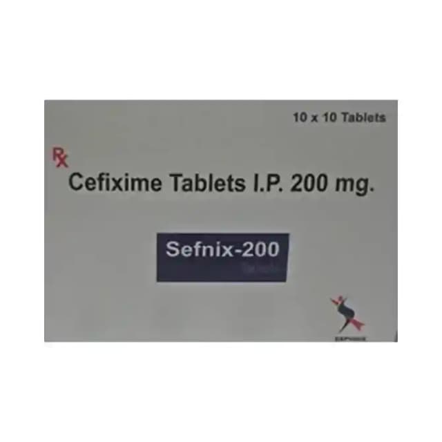 Sefnix 200 (10 tablets in 1 strip)