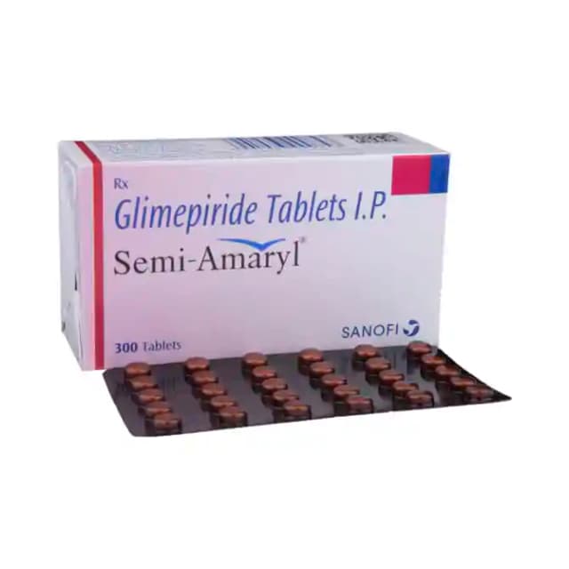 Semi Amaryl (30 tablets in 1 strip)