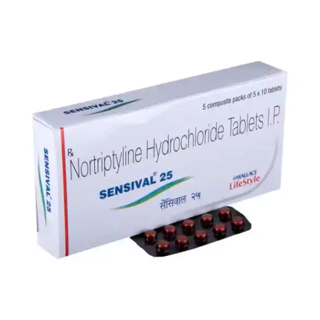 Sensival 25 (10 tablets in 1 strip)