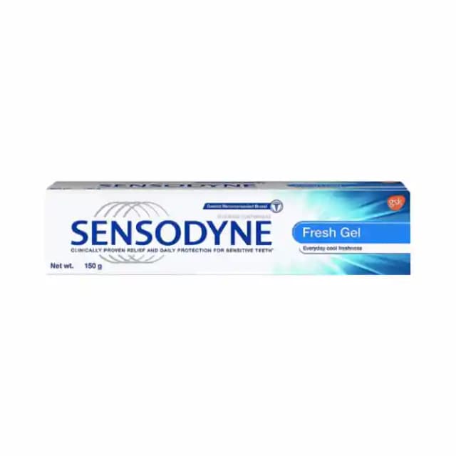 Sensodyne Fresh gel Large ToothPaste (1 tube of 150 gm Toothpaste)