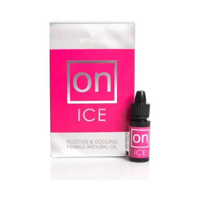 SenSuva ON Female Arousal Oil Ice (1 Bottle of 5 ml Oil)