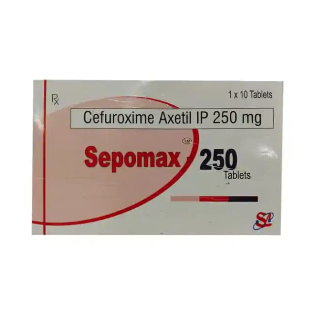 Sepomax 250 (10 tablets in 1 strip)