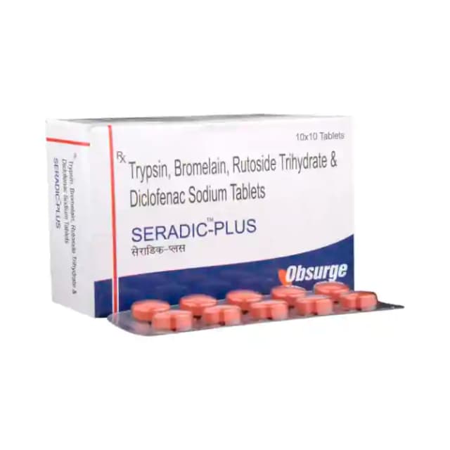 Seradic Plus (10 tablets in 1 strip)