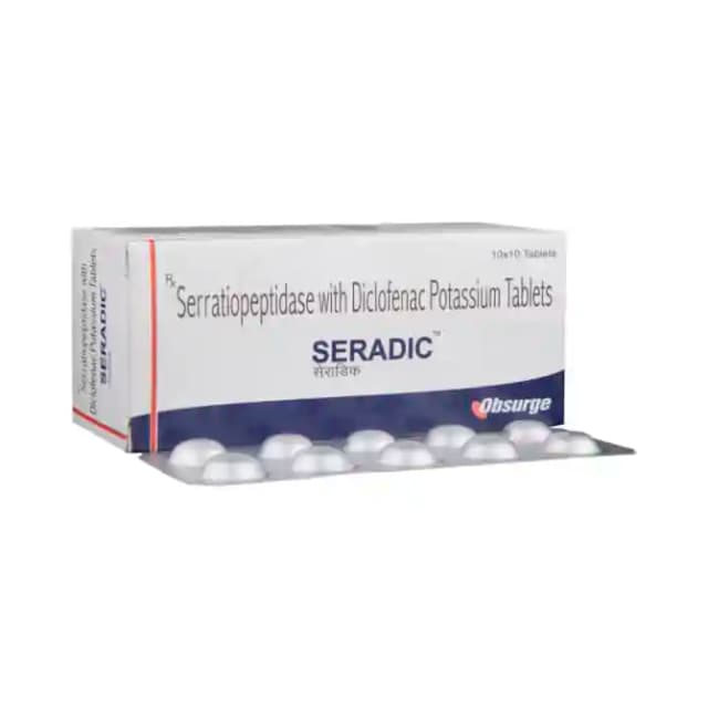 Seradic (10 tablets in 1 strip)