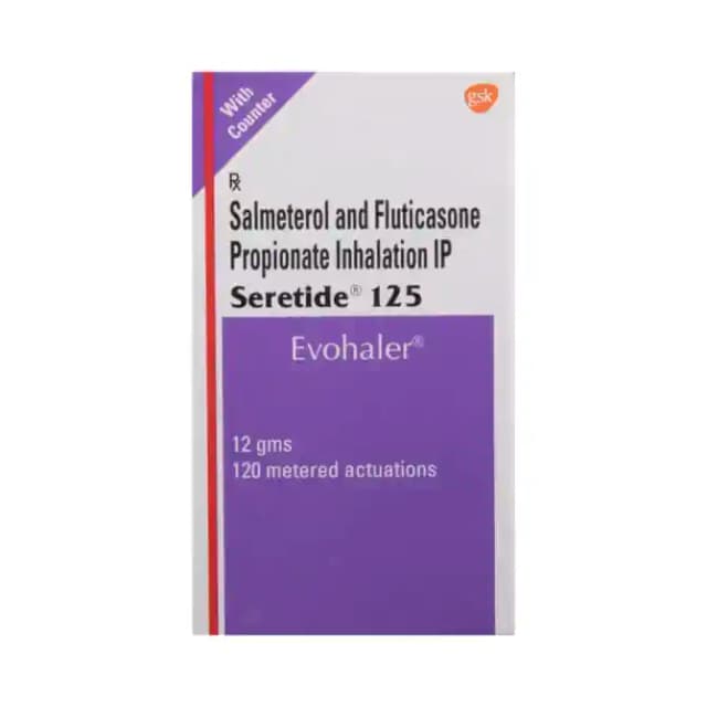 Seretide 125 Evohaler (120 MDI in 1 packet)