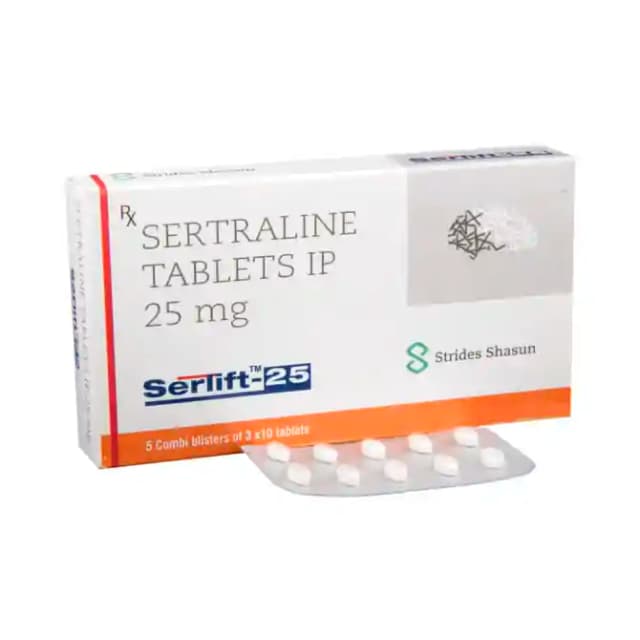 Serlift 25 (10 tablets in 1 strip)