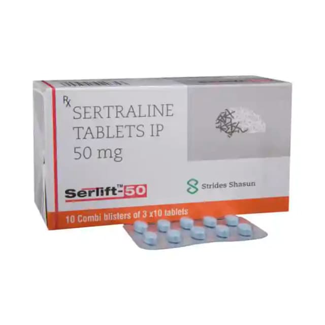 Serlift 50 (10 tablets in 1 strip)