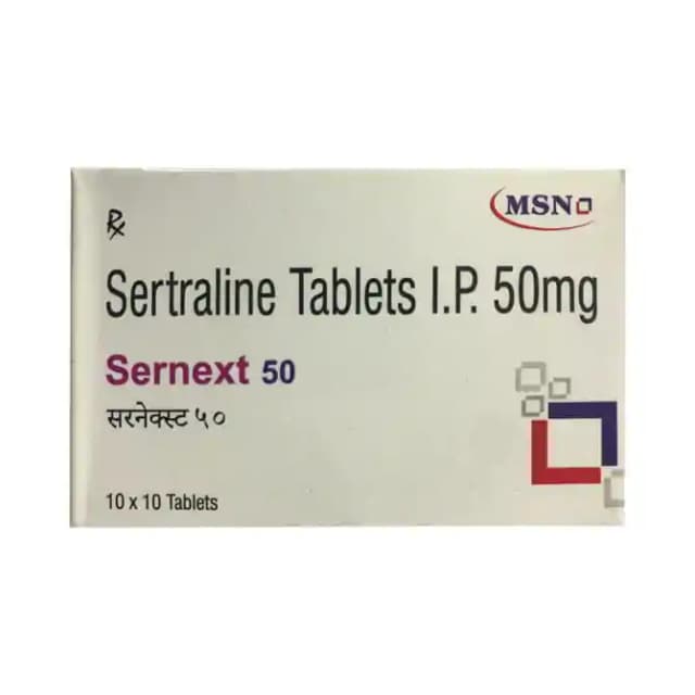 Sernext 50 (10 tablets in 1 strip)