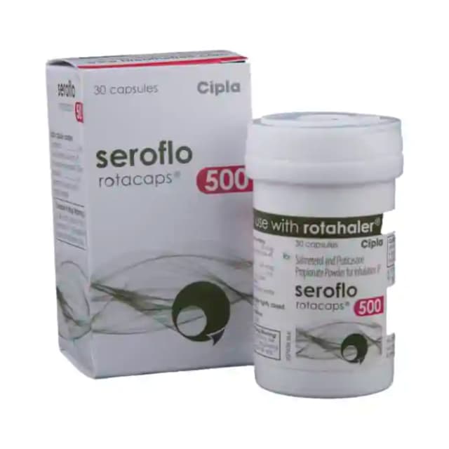 Seroflo 500 Rotacap (30 rotacaps in 1 packet)
