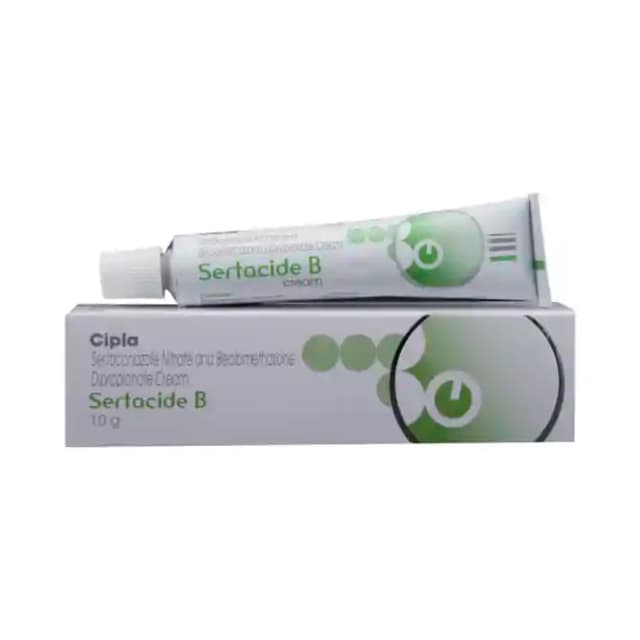 Sertacide B Cream (10 gm in 1 tube)