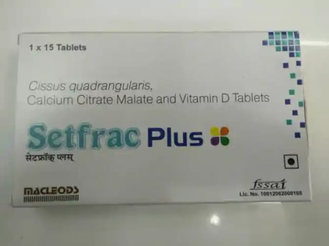 Setfrac Plus (15 tablets in 1 strip)