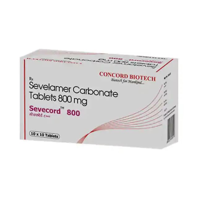 Sevecord 800 (10 tablets in 1 strip)