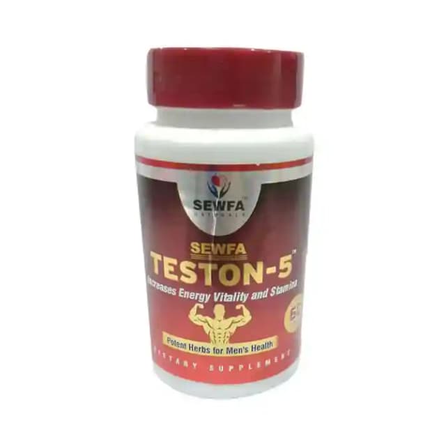 Sewfa Naturals Teston 5 (1 Bottle of 60 capsules)