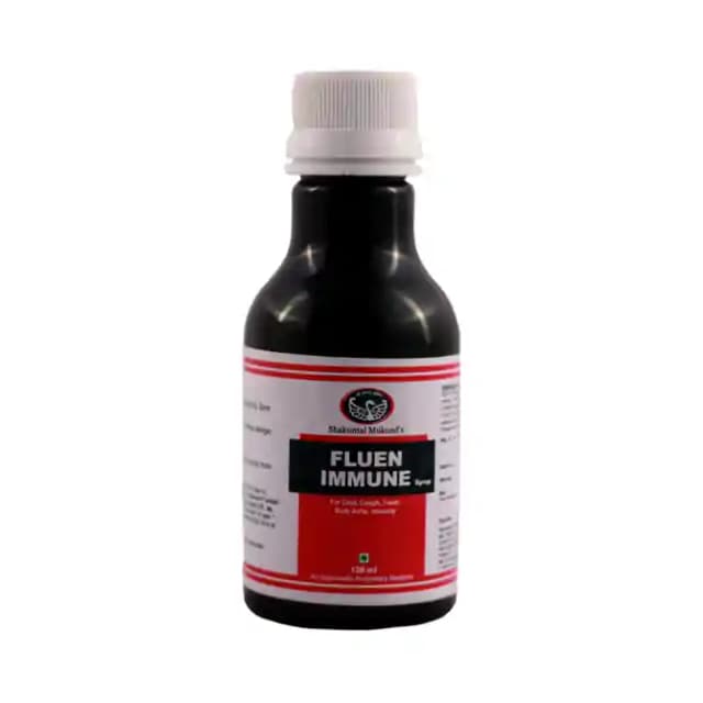 Shakuntal Mukunds Fluen Immune Syrup (1 Bottle of 120 ml Syrup)