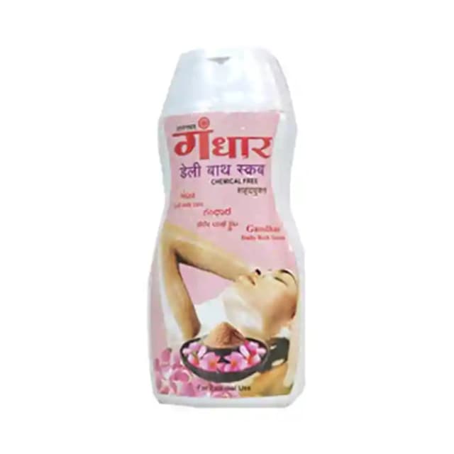 Sharangdhar Gandhar Daily Bath Scrub (1 Bottle of 60 gm Scrub)