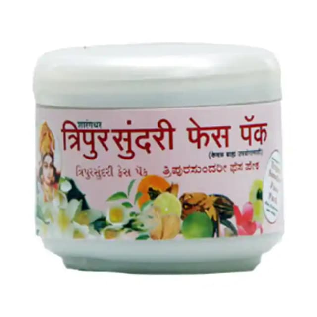 Sharangdhar Tripur Sundari Face Pack (1 Jar Of 50 gm Face Pack)
