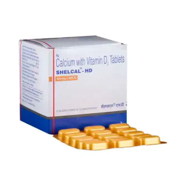Shelcal HD (15 tablets in 1 strip)