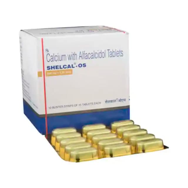 Shelcal OS (15 tablets in 1 strip)