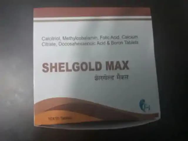 Shelgold Max (1 Strip Of 10 tablets)