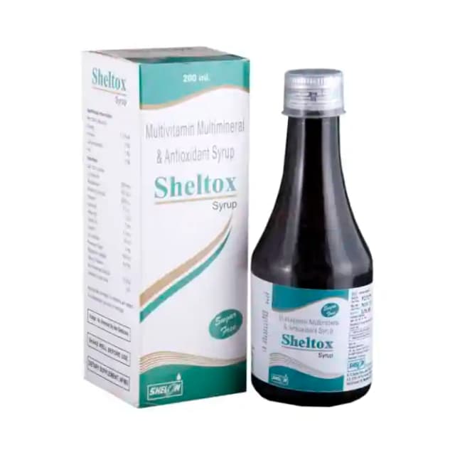 Sheltox Syrup (1 Bottle of 200 ml Syrup)