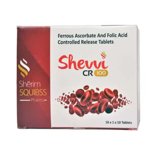 Shevvi CR 100 (1 Strip Of 10 tablets cr)