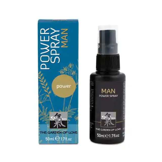 Shiatsu Power Spray Men (1 Bottle of 50 ml Spray)