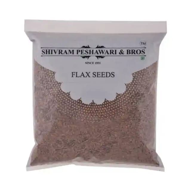 Shivram Peshawari & Bros Flax Seeds (1 Packet Of 900 gm Seeds)