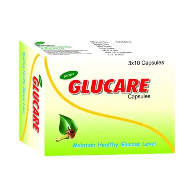 Shreys Glucare (1 Box Of 30 capsules)