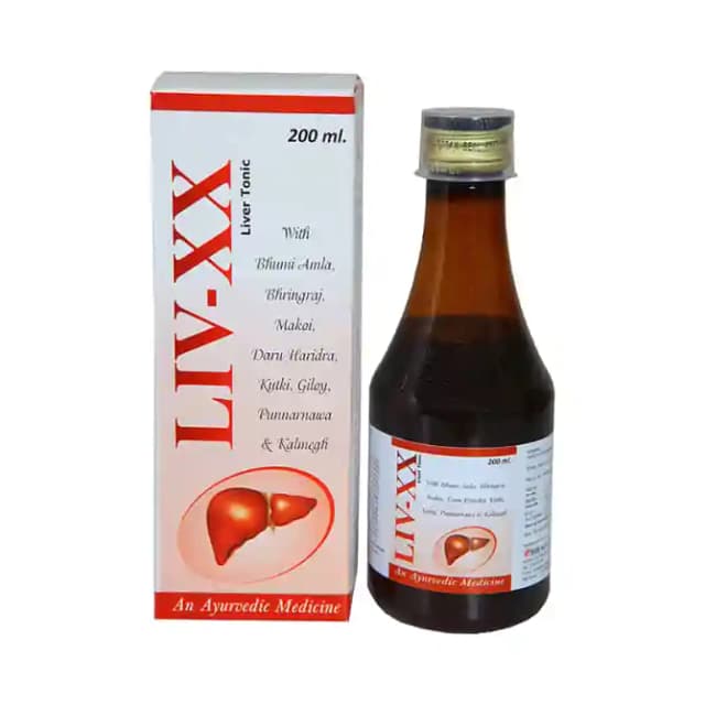 Shri Nath Liv XX Syrup (1 Bottle of 200 ml Syrup)