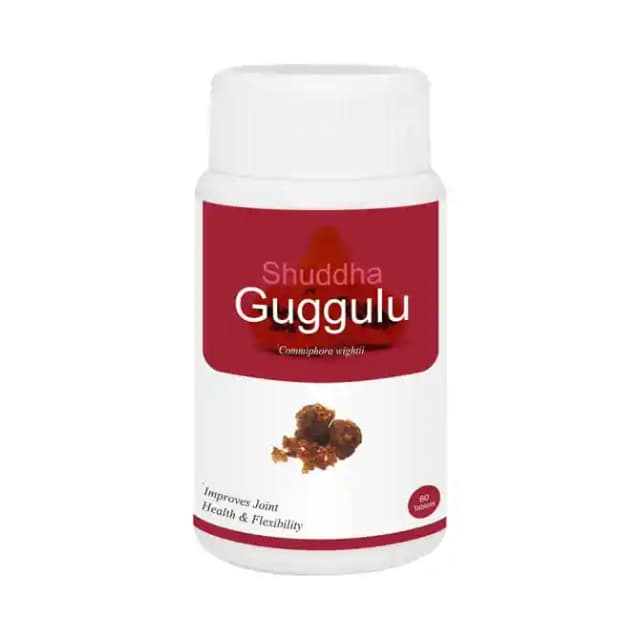 Shuddha Guggulu (1 Bottle of 60 tablets)
