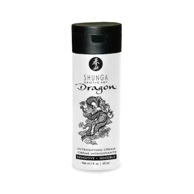 Shunga Dragon Intensifying Cream (1 Bottle of 60 ml Cream)