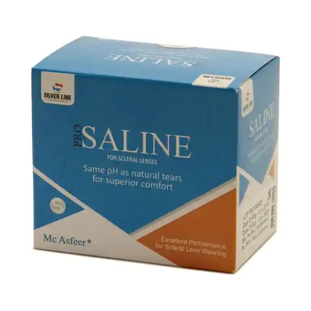 Silver Line Pro Saline (15ml Each) (1 Box Of 6 bottles)