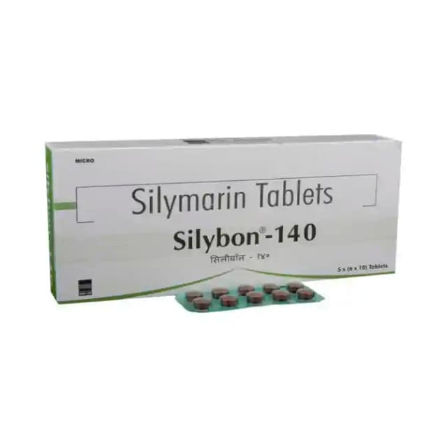 Silybon 140mg (10 tablets in 1 strip)