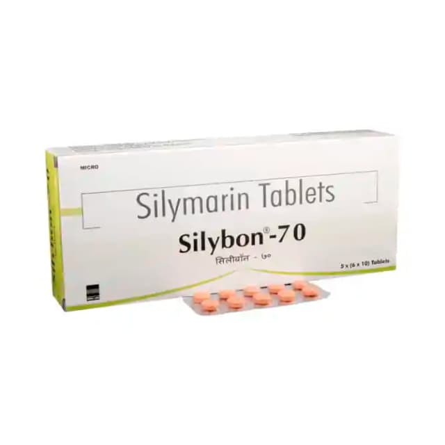 Silybon 70mg (10 tablets in 1 strip)
