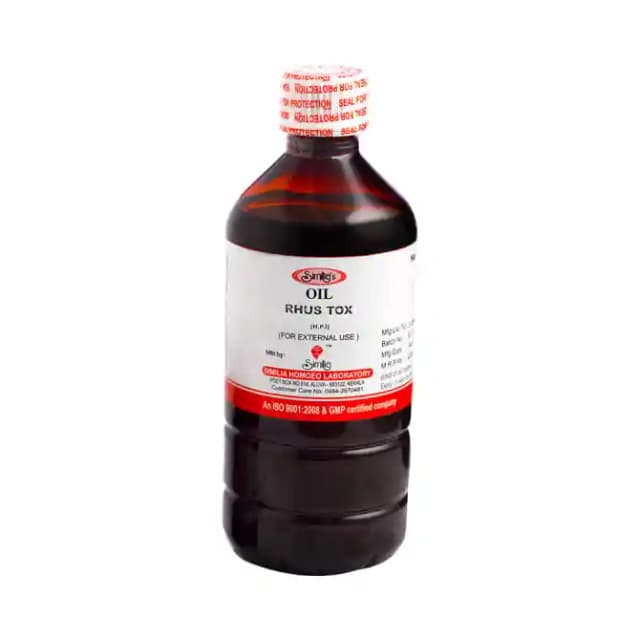 Similia Rhus Tox Oil (1 Bottle of 450 ml Oil)