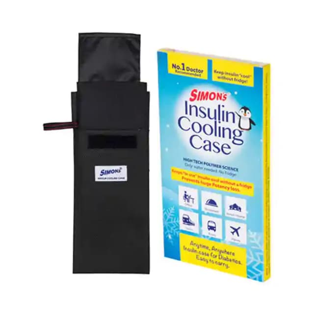 Simons Insulin Cooling Case Black (1 Box Of 1 Unit)