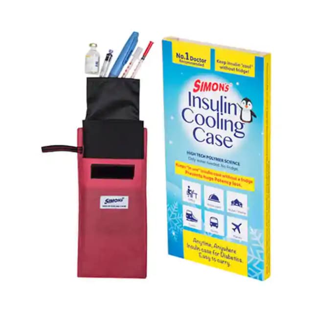 Simons Insulin Cooling Case Red (1 Box Of 1 Unit)