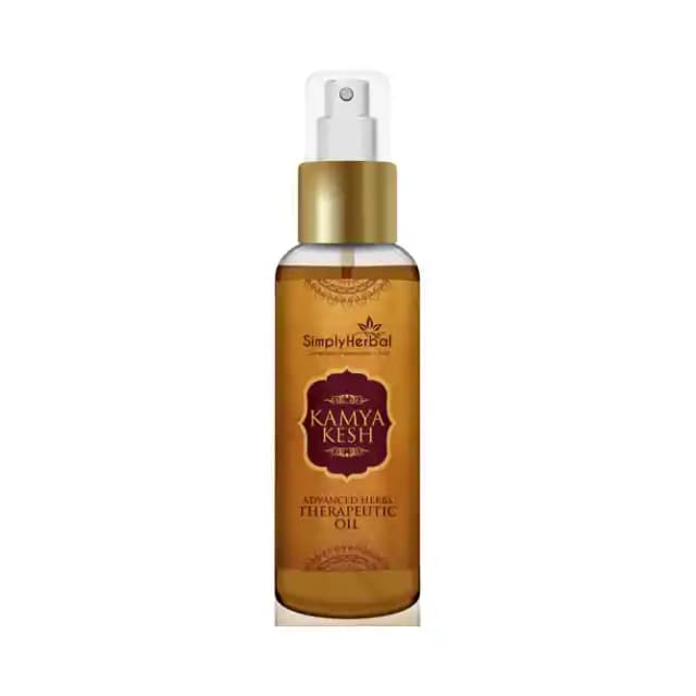 Simply Herbal Kamya Kesh Oil (1 Pump Bottle of 100 ml Oil)