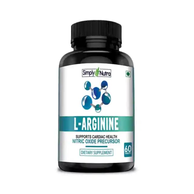 Simply Nutra L Arginine (1 Bottle of 60 tablets)