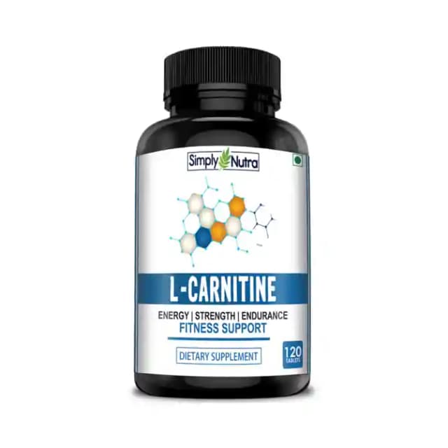 Simply Nutra L Carnitine (1 Bottle of 120 tablets)